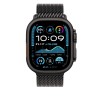 Apple Watch Band - Milanese Loop - 49mm - Black - Small
