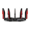 TP-Link Archer C5400X Gaming Router 2.4 GHz, 5 GHz 5400 Mbps Wifi Speed Tri Band External Antenna Ethernet (Cable Broadband)  (Black, Red)