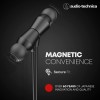 Audio-Technica Wireless Headphones with 200 Hours Standby Time, In Ear Bluetooth Neckband with Mic & Button Controls
