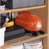 BLACK + DECKER ASI200-XJ Tyre Inflator, 8.27 bar / 120 PSI Compressor with 12 V Cigarette Lighter Socket Digital Display Automatic