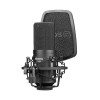 BOYA BY-M800 Large cardioid diaphragm condenser microphone with a smooth,flat,wide-range frequency response for Vocal & general instruments in recording,broadcast and professional studio environments