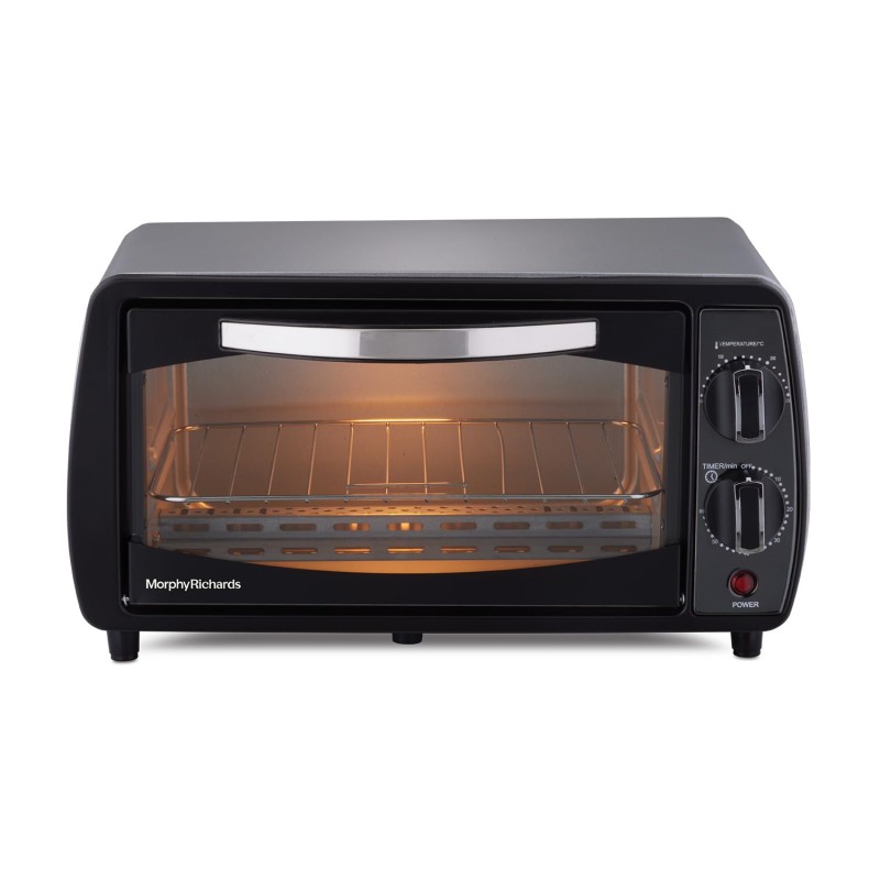 Bajaj 1000Tss Oven Toaster Grill (10 liter Otg),Baking Accessories With Extra Pizza Tray,Stainless Steel Body With Transparent Glass Door