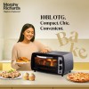 Bajaj 1000Tss Oven Toaster Grill (10 liter Otg),Baking Accessories With Extra Pizza Tray,Stainless Steel Body With Transparent Glass Door