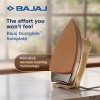 Bajaj DHX-9 1000W Heavy Weight Dry Iron | Advance Soleplate And Anti-Bacterial German Coating Technology【Ivory】