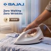 Bajaj DX-6 1000 Watts Dry Iron | Advance Soleplate And Anti-Bacterial German Coating Technology | Thermol Fuse Safety【White】