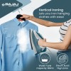 Bajaj MX 3 Neo Steam Iron | 1250 Watts Power For Faster Ironing | Vertical & Horizontal Ironing | Spray Function【Blue】