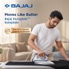 Bajaj Majesty DX-11 1000W Dry Iron with Advance Soleplate and Anti-bacterial German Coating Technology, White and Blue