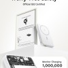 Baseus Airpow II Qi2 Magnetic Wireless Power Bank 10000mAh – 22.5W Fast Charging, MagSafe – Moon White