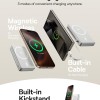 Baseus Nomos Qi2 10000mAh 45W Magnetic Wireless Power Bank – Lunar Gray