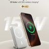 Baseus Nomos Qi2 10000mAh 45W Magnetic Wireless Power Bank – Lunar Gray