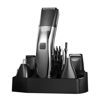 Beardo Chrome Beast Multipurpose Full Body Groomer Trimmer Set For Men | 40 Length Settings | 8 attachments