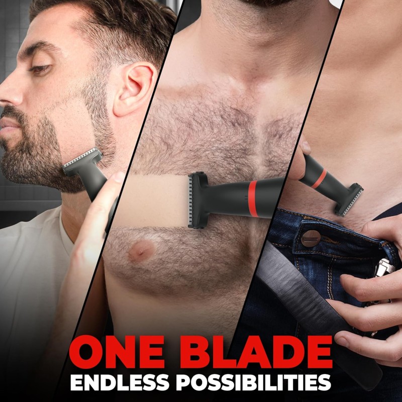Beardo I Blade Trimmer for men | No Nicks and Cuts | Electric Shaver with powerful motor | Perfect for different beard styles for Gen Z | Multiple Length Settings