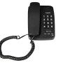 Beetel B15 Corded Landline Phone,Ringer Volume Control,LED Ring Indication,Wall/Desk Mountable (Black) (B15)