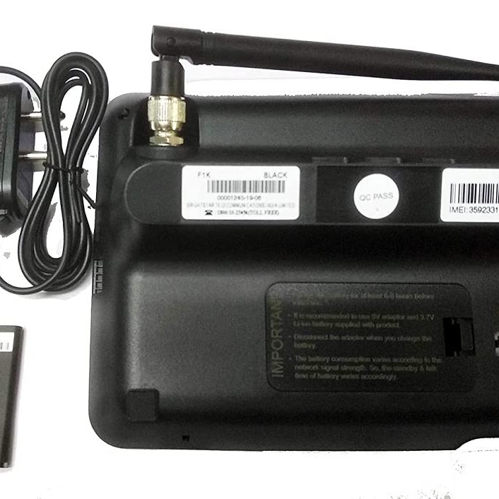 Beetel F1K GSM Fixed Wireless Phone, Support Quad band 2G,LCD Display,Speed Dial,Two way Speaker phone & Adjustable Volume,Supports Hotline Function,Alarm,4 Direct Memory Keys,Basic Calculator (Black)