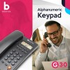 Beetel G30, TEC Certified, Caller ID Corded Landline Phonelcd Display,Ringer (G30-Black)