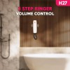 Beetel H27 Portable Hotel Cordless Landline Phone,3 Step Receiver & 2 Step Ringer Volume,Hold Function (Ivory)