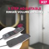 Beetel H27 Portable Hotel Cordless Landline Phone,3 Step Receiver & 2 Step Ringer Volume,Hold Function (Ivory)