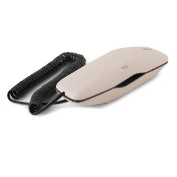 Beetel H27 Portable Hotel Cordless Landline Phone,3 Step Receiver & 2 Step Ringer Volume,Hold Function (Ivory)