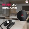 Beetel Newly Launched M25 Ultra Compact Caller ID Slim Line Corded Landline Phone,Numeric Display (Black M25)