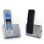 Beetel X75 2.4Ghzexpandable Cordless Landline Phone,Dual Mode DTMF/FSK,1 Line 7 Segment LCD Display (Silver) (X75)