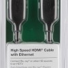 Belkin F3Y021bt1m High Speed HDMI Cable with Ethernet - 1 Meter, Black & Gold