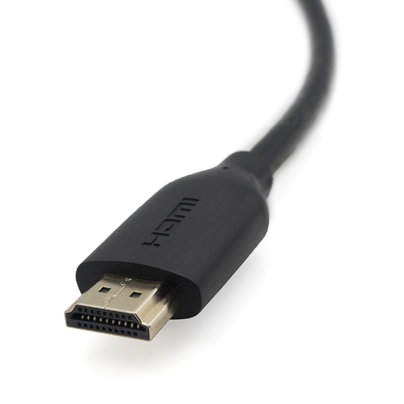 Belkin F3Y021bt1m High Speed HDMI Cable with Ethernet - 1 Meter, Black & Gold