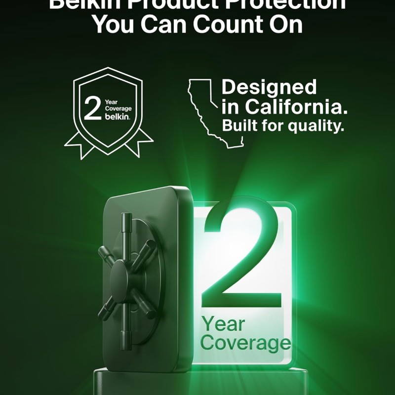 Belkin RockStar Lightning to 3.5mm Audio Cable + Audio Charger Splitter, 2-in-1 Aux iPhone Headphone White