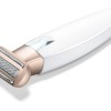 Beurer Hl 35 Female Shaver With Flexible Shaver Head Suitable For Wet And Dry Shaving With Integrated Trimmer|Hypoallergenic Shaving Foil Prevents Skin Irritation|Battery-Power|3 Years Warranty,White