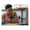 Blue Snowball iCE Plug 'n Play USB Microphone for Recording, Streaming, Podcasting, Gaming on PC and Mac, with Cardioid Condenser Capsule, Adjustable Desktop Stand and USB Cable - Black