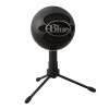 Blue Snowball iCE Plug 'n Play USB Microphone for Recording, Streaming, Podcasting, Gaming on PC and Mac, with Cardioid Condenser Capsule, Adjustable Desktop Stand and USB Cable - Black