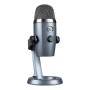 Blue Yeti Nano Premium USB Microphone for Recording, Streaming, Gaming, Podcasting on PC and Mac, Condenser Mic with Blue VO!CE Effects, Cardioid and Omni, No-Latency Monitoring-Shadow Grey