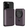 Boat EnergyShroom PB331 (Magsafe) 10000mAh Magnetic Wireless Powerbank, 15W Wireless & 22.5W Wired Charging for  (Purple)