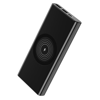 Boat Energyshroom PB310 Pro 10000Mah Powerbank|15W Wireless Charging & 22.5W Wired Charging (Carbon Black)