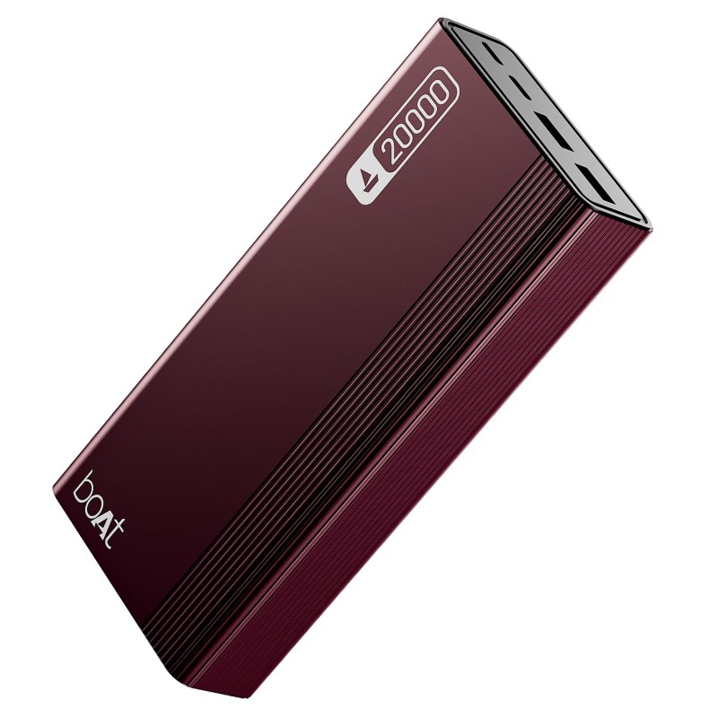 Boat Energyshroom PB400 Pro 20000 mAh 22.5W Pocket Size, Compact Power Bank, Fast Charging  (Emerald Green)n), USB Type C