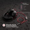 Boat Immortal IM1000D Dual Channel Gaming Wired Over Ear Headphones with mic, 7.1 Channel Surround Audio, Dolby Atmos, 50mm Drivers & RGB Breathing LEDs(Black Sabre)