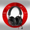 Boat Immortal IM1000D Dual Channel Gaming Wired Over Ear Headphones with mic, 7.1 Channel Surround Audio, Dolby Atmos, 50mm Drivers & RGB Breathing LEDs(Black Sabre)