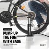 Boldfit Bicycle Pump - High Pressure Foot Air Pump for Cycles, Balloons, Footballs and Tyres