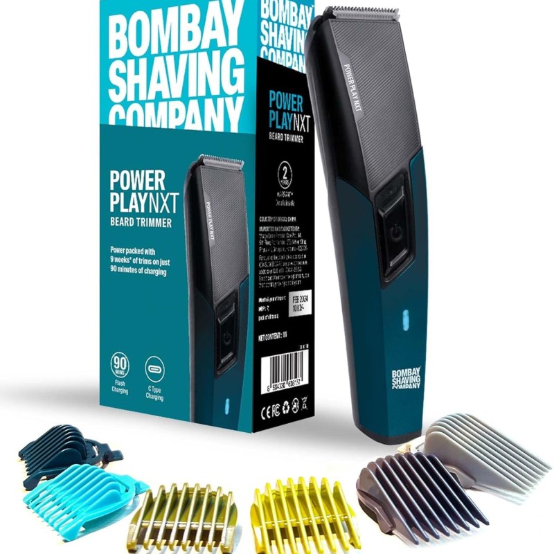 Bombay Shaving Company Power Play NXT Trimmer for Men | Beard Trimmer for Man