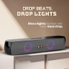 Boom X1 16W Party Speaker with Upto 8Hr Music, Clear Sound, Multi-Compatibility - Black Grey