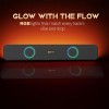 Boom X2 16W Party Speaker with Upto 8Hr Music, Clear Sound, Multi-Compatibility, RGB Lights - Premium Black
