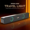 Boom X2 16W Party Speaker with Upto 8Hr Music, Clear Sound, Multi-Compatibility, RGB Lights - Premium Black