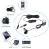 Boya by-M1 Auxiliary Lavalier Microphone Lapel Clip-on Microphone, Omnidirectional Electret Condenser Mic,(Black)