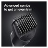 Braun All-in-One Trimmer for Men from Gillette, 10-in-1, German Engineering,100-Min Runtime, Waterproof, Precision Trimming Comb, Professional Body Trimmer,MGK5445