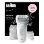 Braun Silk-epil 7 SE7041 Epilator for Women, Cordless Wet & Dry Epilation, Braun Epilator for Long Lasting Hair Removal, Smooth Skin with Sensosmart Technology, Waterproof, Less Pain