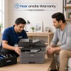 Brother DCP-L2640DW New Launch Auto Duplex Laser Printer, 34 PPM, Print Scan Copy, LCD Display, ADF, 256MB Memory, (WiFi WiFi Direct LAN USB) Black