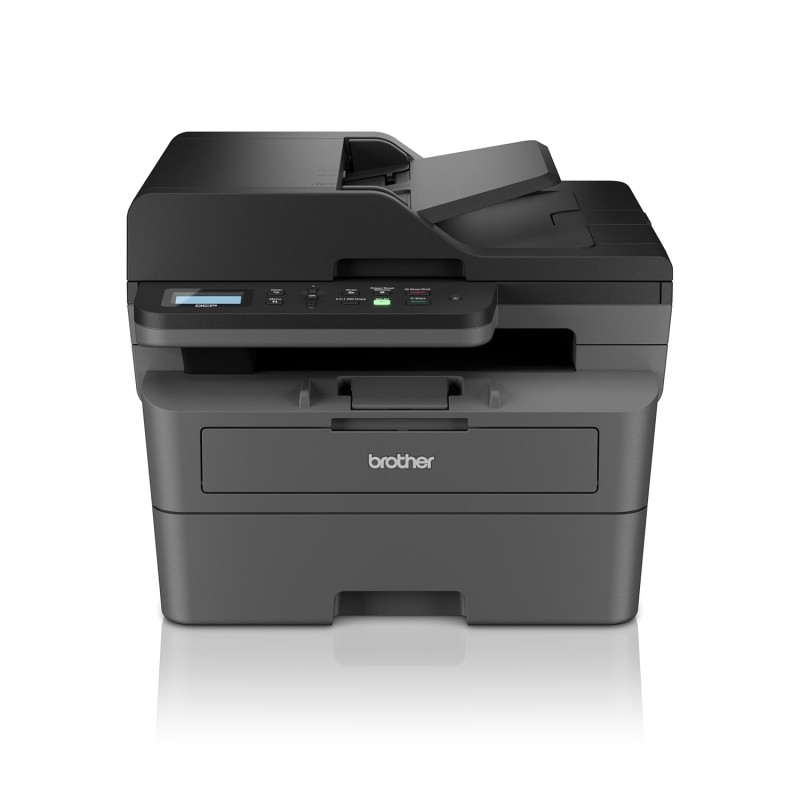 Brother DCP-L2640DW New Launch Auto Duplex Laser Printer, 34 PPM, Print Scan Copy, LCD Display, ADF, 256MB Memory, (WiFi WiFi Direct LAN USB) Black