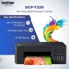 Brother DCP-T220 All-in One Ink Tank Refill System Printer (Pre ink-loaded)