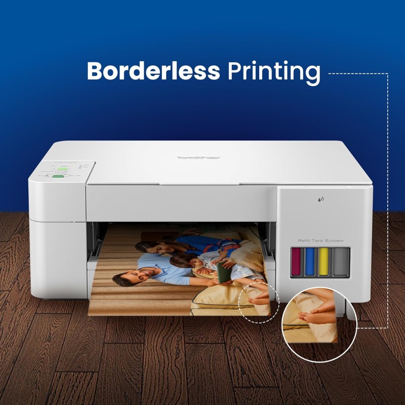 Brother Ink Tank DCP-T426W WiFi Multifunction (Print Scan Copy) Color Printer Best for Home (Pre ink loaded )