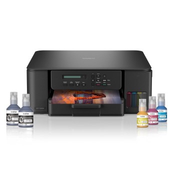 Brother Ink Tank DCP-T535DW New Launch (Print Scan Copy) WiFi Auto Duplex Printer, 128MB Memory, Print Pages Upto 15K in Black