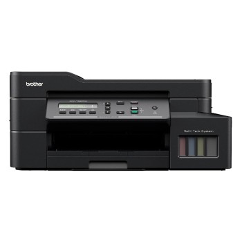 Brother Ink Tank DCP-T820DW WIFI Auto Duplex Color Multifunction Printer (Print Scan Copy), ADF, LCD, LAN, Print Up to 7.5K Pages Black